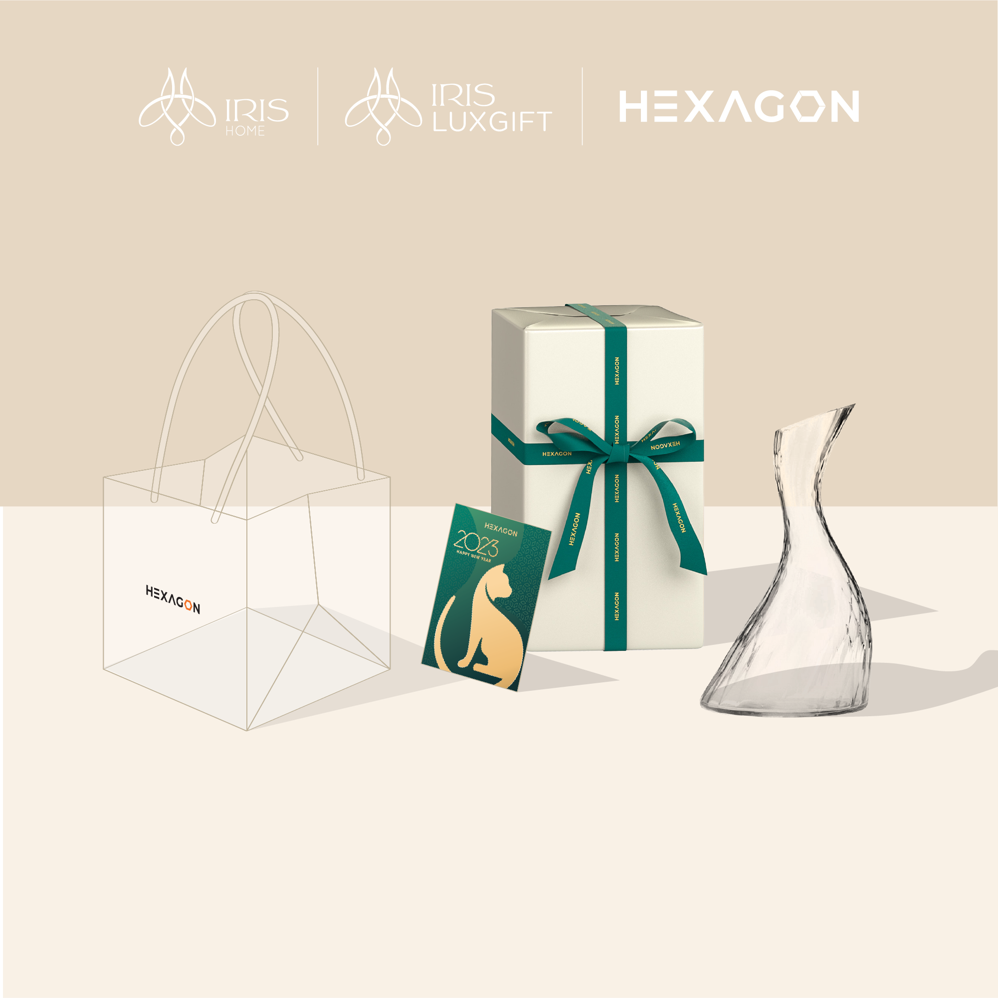 HEXAGON - Concept quà tặng Tết 2023