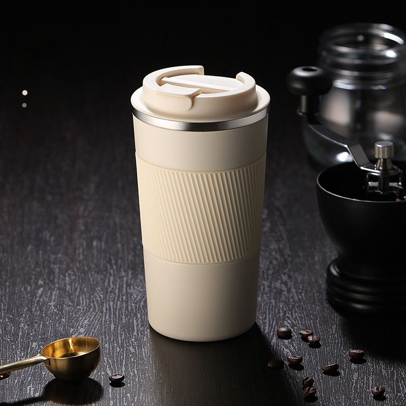 Cốc đựng nước cách nhiệt lót sứ 500ml